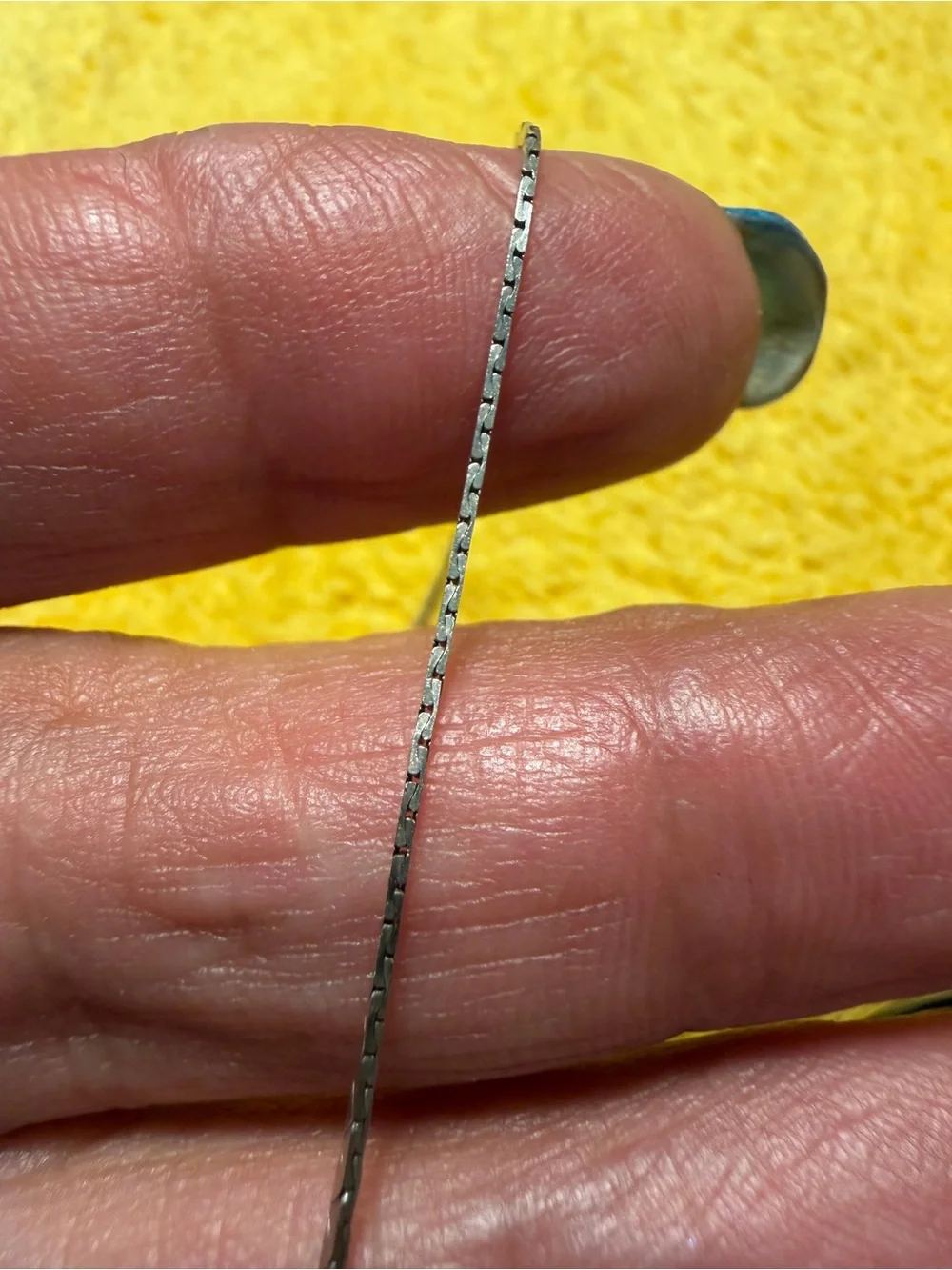 (3) Sterling Silver 925 Italy Necklaces - 18/20 inches